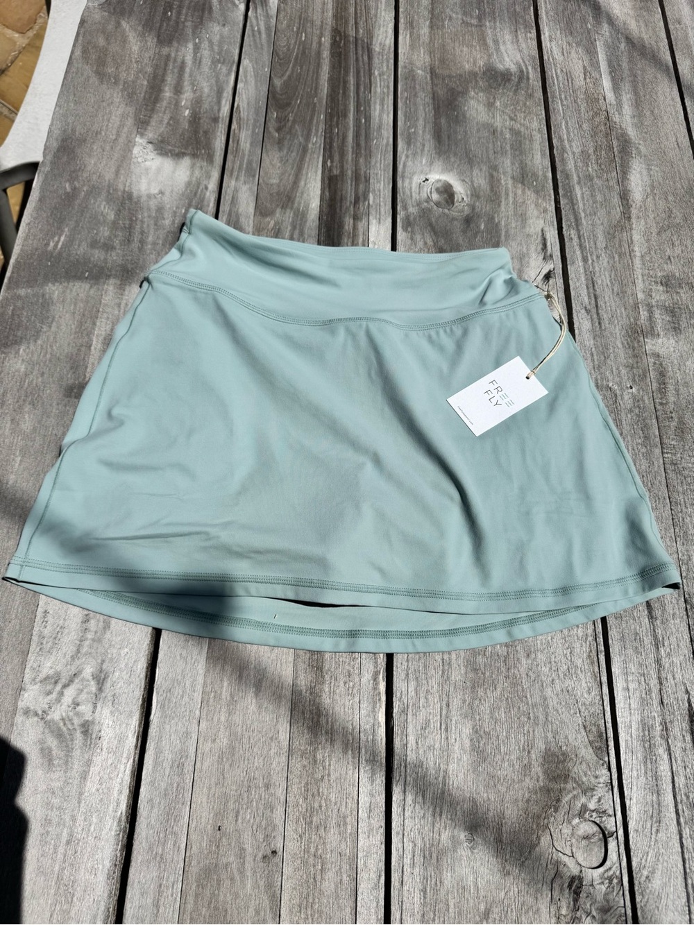 Free Fly Women’s All Day Skort in Ocean Mist -size S - Picture 5 of 10